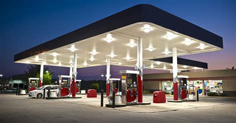 ina gas station|Filling station .